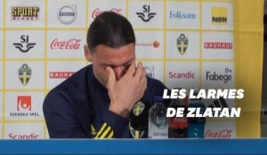 Zlatan Ibrahimovic fond en larmes pour son retour en sélection