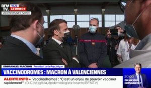 Emmanuel Macron sur la vaccination: "On va mettre en place un numéro 'coupe-file' pour que les plus de 75 ans"