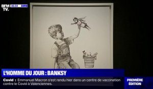 Une œuvre de Banksy vendue près de 20 millions d'euros aux enchères au profit du service de santé britannique