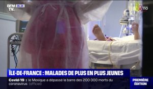 Covid-19: des patients de plus en plus jeunes admis en réanimation