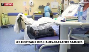 Coronavirus: Les hôpitaux des Hauts-de-France sont saturés - les soignants font face à la virulence de la troisième vague.