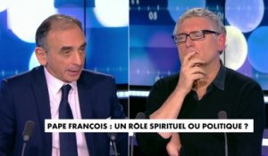 Eric Zemmour : Le Pape François "n'aime pas l'Europe, il n'aime pas la France"
