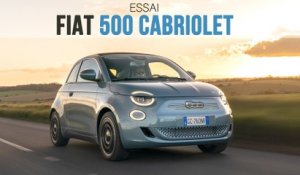 Essai Fiat 500 Cabriolet 100% électrique (2021)