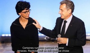 Rachida Dati - sa réaction cash aux rumeurs de liaison avec Nicolas Sarkozy