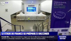 Covid-19: le Stade de France se prépare à vacciner