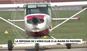 La réponse de l’aéroclub à la maire de Poitiers
