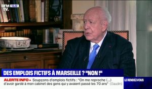 Jean-Claude Gaudin:  "Y avait-il des emplois fictifs [à la mairie de Marseille] ? Réponse: Non !"