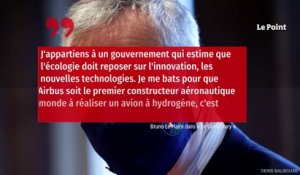 Ne plus "rêver aérien": Jadot prend ses distances, "stupide" selon Le Maire