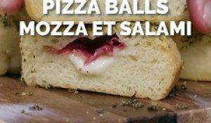 Pizza balls salami et mozza