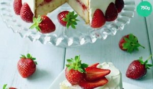 Layer cake fraises & citron