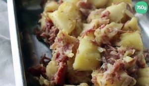 Pommes de terre aux lardons au thermomix