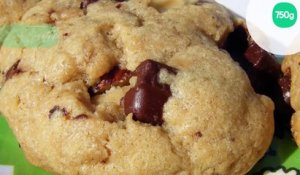 Cookies noisettes, spéculoos et chocolat