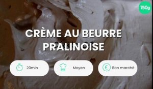 Crème au beurre pralinoise