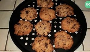 Cookies aux pépites de chocolat (levés au bicarbonate de soude)