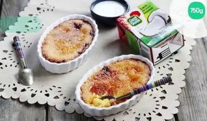 Crème brulée coco