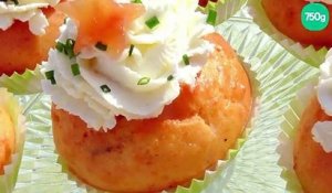 Cupcakes saumon fumé