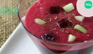 Gaspacho de betterave rouge