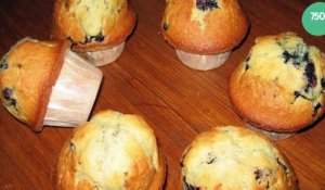 Muffins à la myrtille