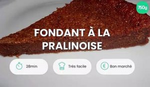 Fondant à la pralinoise