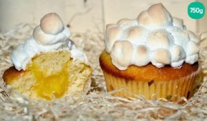 Cupcakes façon tarte au citron meringuée inratables