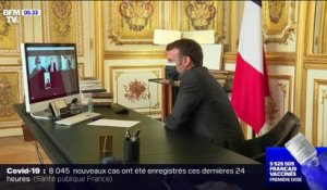 Emmanuel Macron pense "qu'il ne devrait pas y avoir de nouveau confinement" d'ici la fin de l'année scolaire