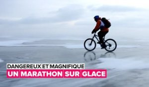 Sport d'hiver extrême : le marathon sur glace