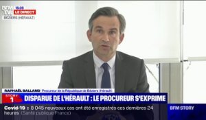 Raphaël Balland (procureur de la République de Béziers): "Selon son compagnon, Aurélie Vaquier n'avait plus donné de signe de vie depuis le 28 janvier 2021"