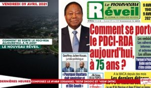 Le titrologue du vendredi 09 Avril 2021/ Comment se porte le PDCI-RDA aujourd'hui à 75 ans?