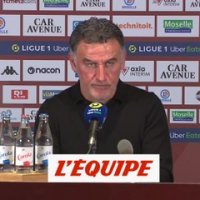 Galtier : « On a beaucoup souffert » - Foot - L1 - LOSC