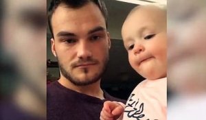 Ce bébé imite son père qui fait du beatbox