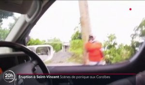 Saint-Vincent : l’éruption du volcan de la Soufrière force la population à fuir