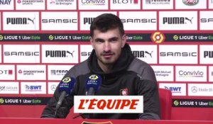 Terrier : « Un geste d'attaquant » - Foot - L1 - Rennes
