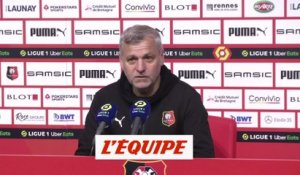Genesio : « Il faut plus de spontanéité et d'agressivité » - Foot - L1 - Rennes