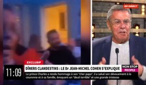 EXCLU - Dîners clandestins - Le Dr Jean-Michel Cohen répond aux accusations: "Je n'ai jamais été dans un restaurant clandestin" - VIDEO