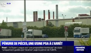 Une usine PSA près de Rennes à l'arrêt à cause d'une pénurie de pièces
