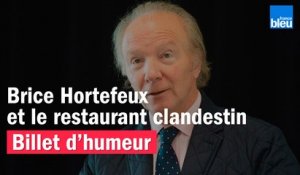 Brice Hortefeux et le restaurant clandestin - Le billet de Willy Rovelli