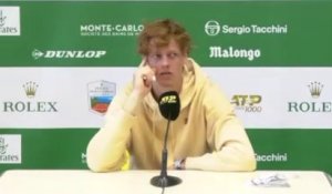 ATP - Rolex Monte-Carlo 2021 - Jannik Sinner : "...."