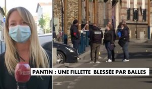 Pantin : une fillete blessée par balles