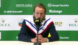 ATP - Rolex Monte-Carlo 2021 - Lucas Pouille : "J'ai eu l'impression de jouer en Futures sur le court n°9"