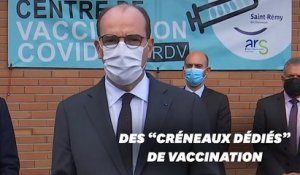 Castex annonce des créneaux de vaccination pour les professeurs et les policiers