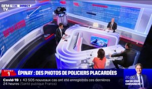Story 1 : Des photos de policiers placardées à Epinay - 15/04