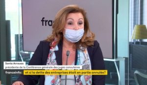 Sonia Arrouas, représentante des tribunaux de commerce, salue la "résistance" des entreprises