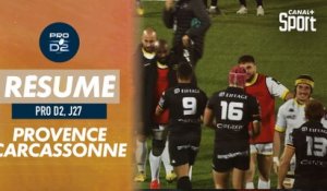 Le résumé de Provence Rugby / Carcassonne - Pro D2 (J27)