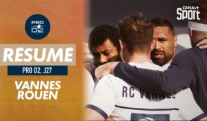 Le résumé de Vannes / Rouen - Pro D2 (J27)