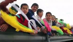 "Mur humain" anti-Trump sur la frontière Mexique / Etats-Unis