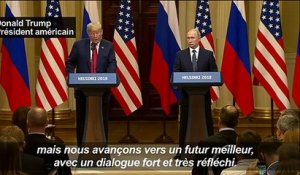 Tump: la rencontre avec Poutine n'est "qu'un début"