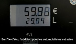Sur l'île d'Yeu, les carburants dépassent les 2 euros/litre