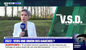 Réunion de la gauche: Sandrine Rousseau veut "une primaire basée sur le jugement majoritaire", entre tous les candidats écologistes et de gauche
