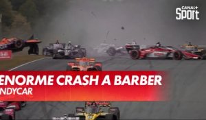 Énorme crash dès le départ en IndyCar