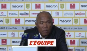 Kombouaré : « On n'a plus aucune excuse » - Foot - L1 - Nantes